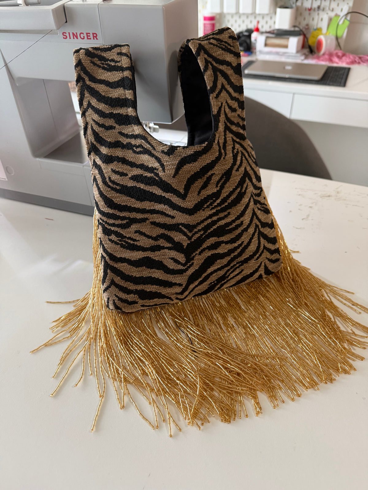 NUDO ZEBRA TAN/GOLDEN