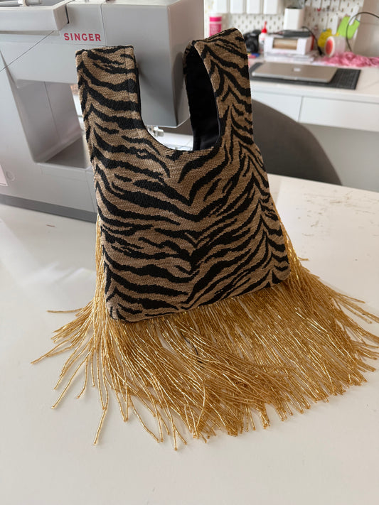 NUDO ZEBRA TAN/GOLDEN