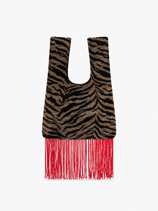 NUDO ZEBRA TAN RED